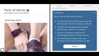 “Parts of Words” Achieve 3000 answers [upl. by Dlawso298]