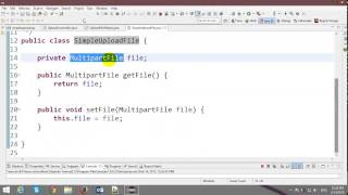 Simple Upload File with Spring MVC Framework [upl. by Eilrebmik527]