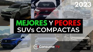 Las MEJORES y PEORES SUVs COMPACTAS que puedes comprar [upl. by Tomchay]