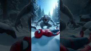 SpiderMan and Elsa Frozen vs Pennywise fight battle elsafrozen spiderman joker animals [upl. by Martin]