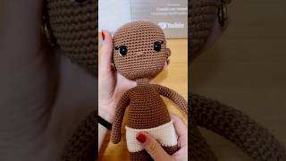 ♥️Ya esta disponible el cuerpo base de esta preciosa muñeca♡ crochet shorts amigurumi [upl. by Jasmine]