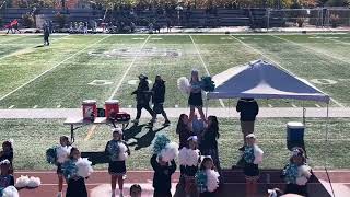 20231119 Rohnert Park Warriors Side Line Cheer At Mighty Might Bowl [upl. by Adnovahs]