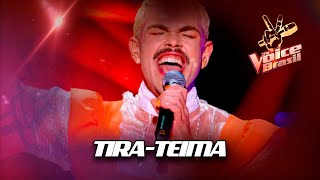 Juniô Castanha canta Tangerina no Tirateima – The Voice Brasil  11ª Temporada [upl. by Assirt598]