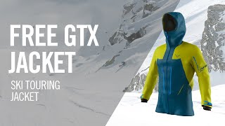 FREE GORETEX JACKET  Hybrid ski touring jacket  3D animation  DYNAFIT [upl. by Ltsyrk938]