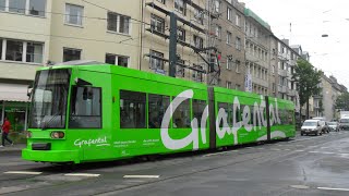 Sound Straßenbahn DuewagSiemens NF6  2133  Rheinbahn AG Düsseldorf [upl. by Ellenrahs]