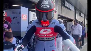 Qualifying moto2 silverstone2024 Ogura POLE [upl. by Arrec]