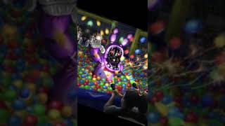 fnaf fright dome and dark ride fnaf fyp amusementpark shorts [upl. by Kciwdahc]