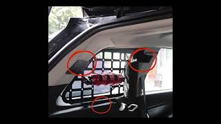 for Jeep Grand Cherokee 20072010 Trunk Storage Cargo Bracket Luggage Holder Shelf [upl. by Irovi143]