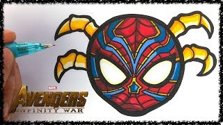 TUTO EMOJI SPIDERMAN INFINITY WAR [upl. by Kreegar]