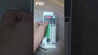 FGI FD200 frequency converter keyboard demonstration [upl. by Hitt409]