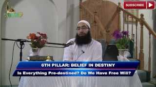 Is My Life PreDestined Free Will and Destiny  6th Belief of Islam [upl. by Locklin]