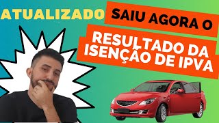 IPVA COMO CONSULTAR NO SIVEI O RESULTADO DO PEDIDO DE ISENÇÃO DE IPVA PARA PCD AUTISTA [upl. by Yatzeck424]