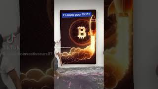 🟥⬇️📌BITCOINEN ROUTE POUR 100K [upl. by Burgener]