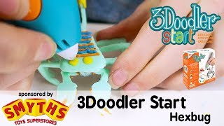 How To Use the 3doodler Start Hexbug Kit  Review [upl. by Aliek]