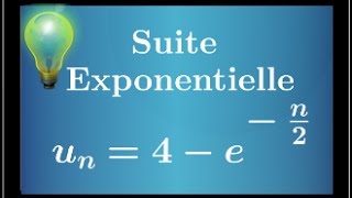 Suite et fonction exponentielle  Montrer que un4en2 est croissante  ★★★☆☆  question BAC [upl. by Trik844]