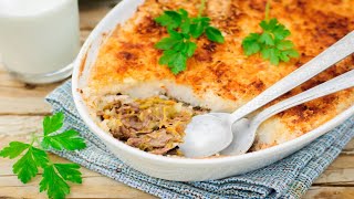 Recette  Parmentier de canard aux châtaignes [upl. by Blackington]