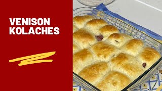 Easy Venison Sausage Kolaches Recipe [upl. by Macur254]