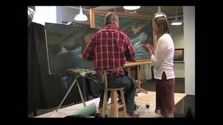 Gil Dellinger Painting Demonstration Timelapse Video [upl. by Nosdrahcir54]