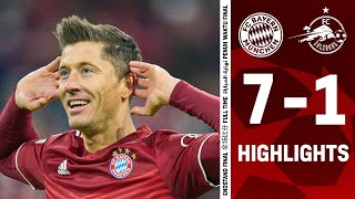 71 madness FC Bayern vs FC Salzburg  Champions League Highlights [upl. by Ennylcaj]