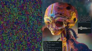 Matrix vs Goldtrix  Its Love Trippin Extended Mix FLAC HQ Linux Terminal Visuals [upl. by Zachar]