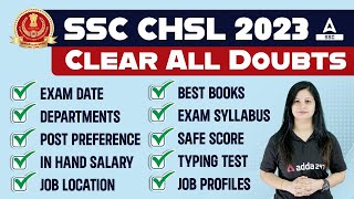 SSC CHSL 2023  SSC CHSL Post Preference In hand Salary Typing Test Details By Swati Mam [upl. by Temhem]