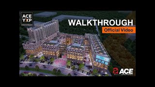 Ace YXP Walkthrough  Retail Shops amp Studio Apartments in Sector 22D Yamuna Expressway  ACE Group [upl. by Cyrill]