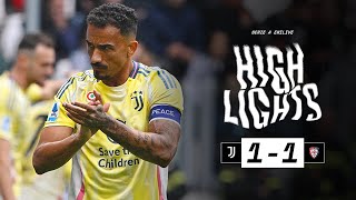 HIGHLIGHTS SERIE A  Juventus 11 Cagliari  Matchday 7 [upl. by Sirrom222]