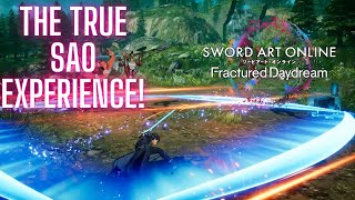 MY LAST GAME IN THE SAO CLOSED BETA SAO Fractured Daydream [upl. by Racso]