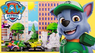 Mighty Pups Stop Humdinger Statues  PAW Patrol  Toy Play Episode for Kids [upl. by Jairia]