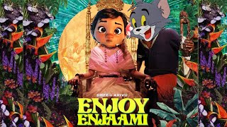 Enjoy enjaami kuthu version  Animated Folk song  Cartoon Folks [upl. by Sacram385]