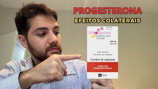 PROGESTERONA na reposição hormonal  EFEITOS COLATERAIS [upl. by Htiekel839]