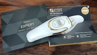 IPL Hair removal Leaser Device  Hyper Sunk  review  worth it or not 🤔 [upl. by Dlorad]