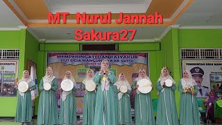 QASIDAH REBANA KEREN SEMANGATNYA BIKIN JURI TERPANA PENAMPILAN MT NURUL JANNAH MANGUNJAYA [upl. by Atteniuq781]