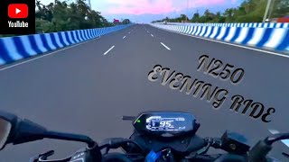 Saturday Evening Ride POV  Onboard The N250  BS6  Shoot on I Phone 13 [upl. by Ynaoj524]