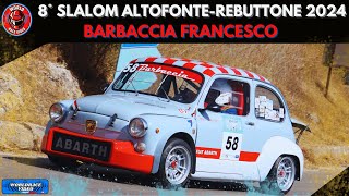 Barbaccia Francesco 8° Slalom AltofonteRebuttone 2024 [upl. by Ranna]