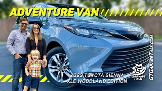 2023 Toyota Sienna XLE Woodland Edition Family Review with Child Seat Installation amp Real World MPG [upl. by Anihc623]