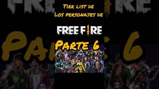 quiero el éxito de los personajes de free fire parte 6 [upl. by Ettezus188]