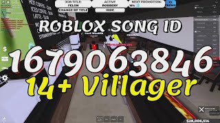 14 Villager Roblox Song IDsCodes [upl. by Herzel825]