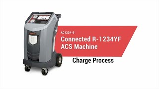 Using the AC12349 R1234yf machine to charge an AC system [upl. by Durer]