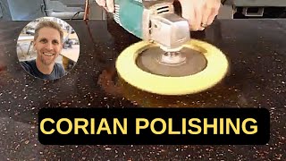 HowTo Solid Surface Countertop Finishing and Polishing  Part 2 [upl. by Juliano]