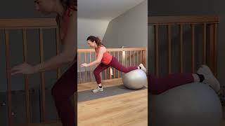 4 exercices au menu servi sur un ballon [upl. by Arhat]