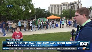 Biloxi Shuckers make 2023 MGM Park Debut [upl. by Mikal]