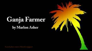 Ganja Farmer  Marlon Asher Lyrics [upl. by Nuhsal]