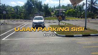 UJIAN PARKING SISI  KPP 02 [upl. by Larual447]