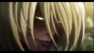 ATTACK ON TITAN EPISODE 17 THE FEMALE TITAN MANLY [upl. by Edge]