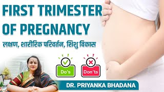 First Trimester of Pregnancy Symptoms Body Changes Babys Growth  Essential Dos amp Donts [upl. by Neenaej]