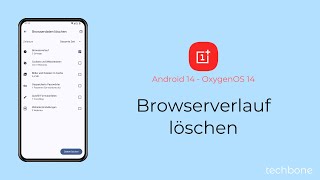 Browserverlauf löschen  OnePlus Android 14  OxygenOS 14 [upl. by Atlanta]