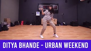 Ditya Bhande Killing Aarya Sing Choreography  Urban Weekend [upl. by Juli294]