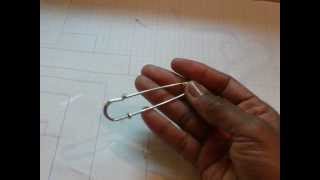 DT Project Craftsupplies1  Altered Safety Pins [upl. by Sharl996]