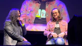 Geddy Lee My Effin Life Philadelphia Pierre Robert [upl. by Yhtorod]